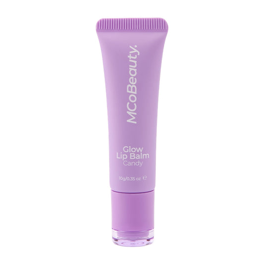 Bálsamo Labial MCoBeauty Glow Candy Nutritivo con Tinte Para Labios Suntuosos Cosméticos Veganos Libres de Crueldad
