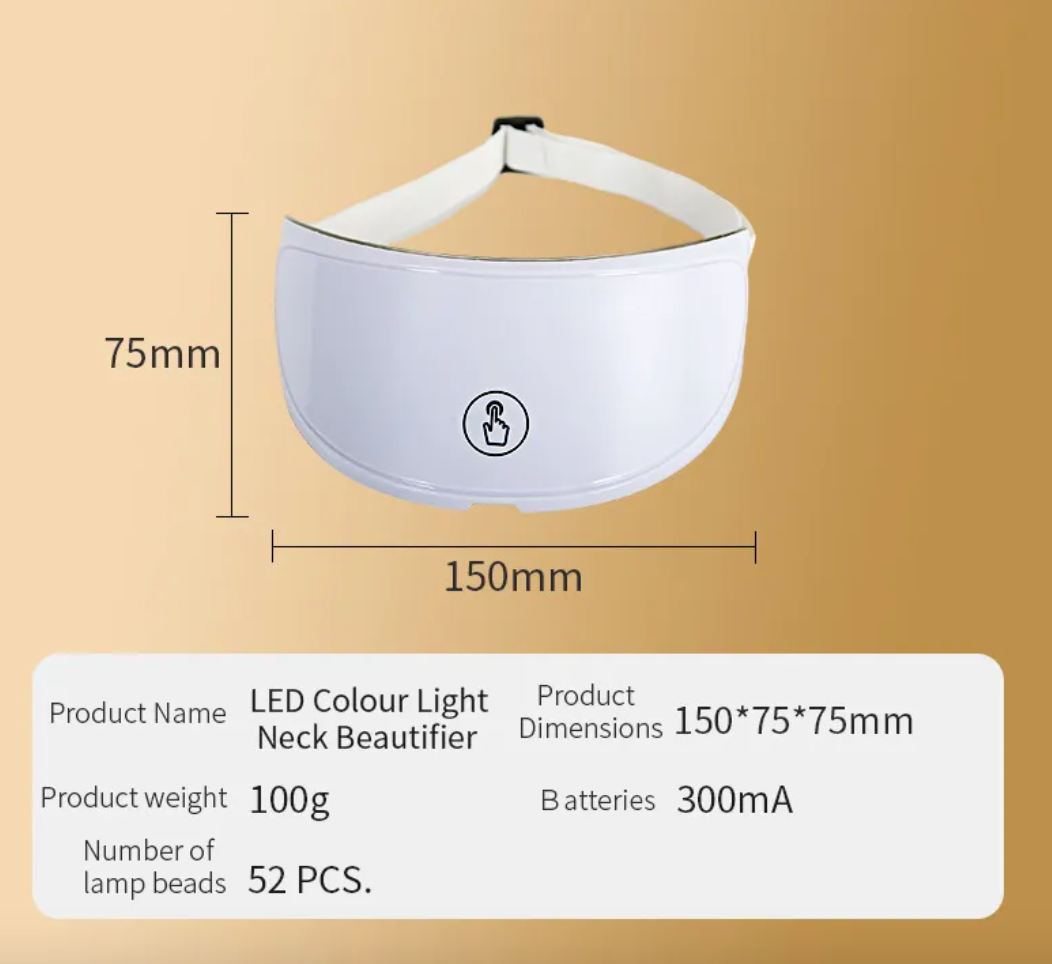 Dispositivo de Máscara Facial LED Colorida para Belleza