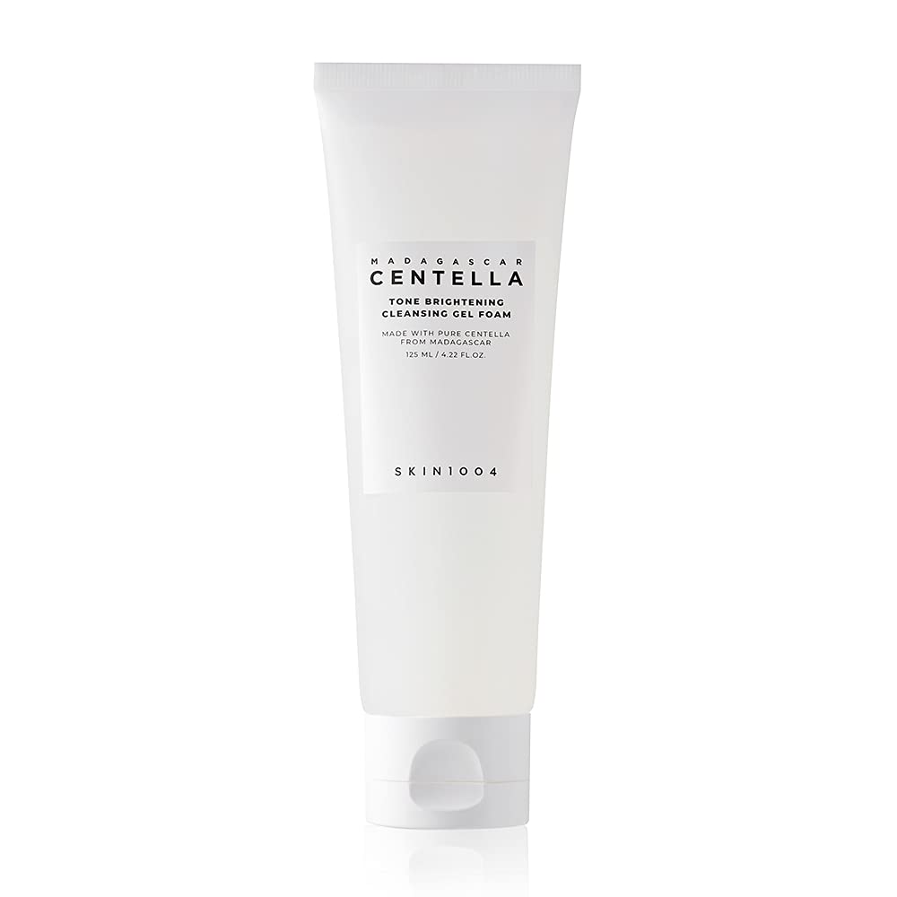 SKIN1004 Madagascar Centella Gel Espumoso Limpiador Iluminador de Tono 4.22 fl.oz 125ml