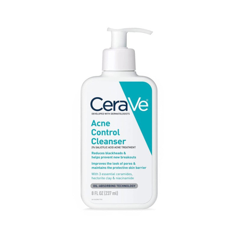 CeraVe Limpiador y Loción Corporal con Ácido Salicílico al 2% 237ml