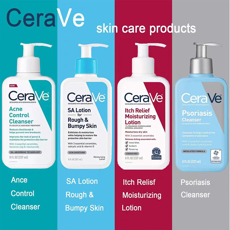 CeraVe Limpiador y Loción Corporal con Ácido Salicílico al 2% 237ml