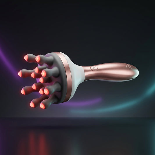 ScalpRevive Pro - Electric Scalp Massager with Red LED Therapy - Hero Shot